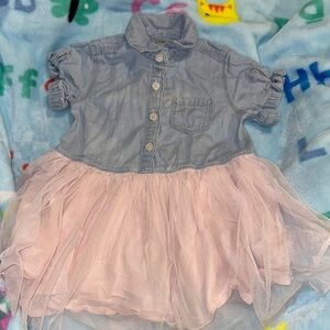 Oshkosh Blue and Pink Tulle Dress